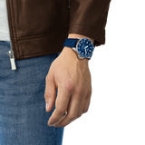 Tissot Seastar 2000 Powermatic 80 44mm Blue Dial Men's Watch T1209071704100