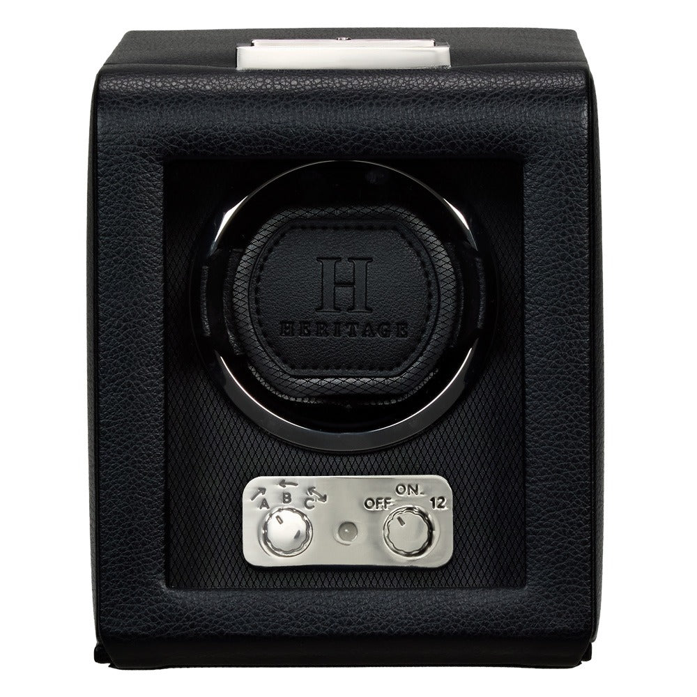 WOLF Heritage Oxford Single Watch Winder Black 456002