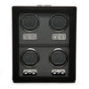 WOLF Heritage Oxford 4 Piece Watch Winder Black 456702