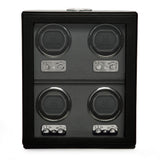 WOLF Heritage Oxford 4 Piece Watch Winder Black 456702