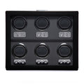 WOLF Heritage Oxford 6 Piece Watch Winder Black 456802