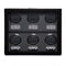 WOLF Heritage Oxford 6 Piece Watch Winder Black 456802