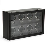 WOLF Heritage Oxford 8 Piece Watch Winder Black 456902