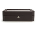 WOLF Windsor 10 Piece Watch Box Brown/Orange 458406