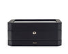 WOLF Windsor 10 Piece Watch Box with Drawer Black/Purple 458603
