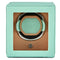WOLF Cub Single Watch Winder with Cover Seltzer Mint/Peach 461125