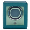 WOLF Cub Single Watch Winder with Cover Seltzer Teal/Mint 461140