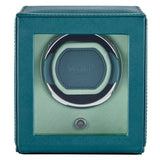 WOLF Cub Single Watch Winder with Cover Seltzer Teal/Mint 461140