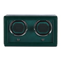 WOLF Cub Double Watch Winder With Cover Green 461241