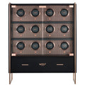 WOLF Axis 12 Piece Watch Winder Cabinet Copper 488616