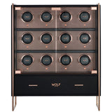 WOLF Axis 12 Piece Watch Winder Cabinet Copper 488616