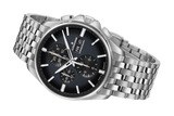 Junghans Meister S Chronoscope 45mm Dark Blue/Black Dial Men's Watch 27/4228.45