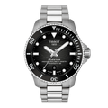 Tissot Seastar 2000 Powermatic 80 44mm Grey Dial Men's Watch T1209071105100