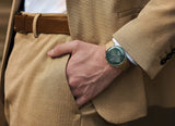 Junghans Meister Chronoscope 40.7mm Fir Green Dial Men's Watch 27/4222.03
