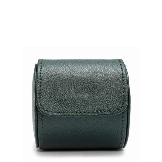 WOLF British Racing Green Single Watch Roll 792041