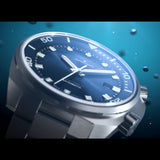 Junghans Aquaris Diver 46.9mm Blue Dial Men's Watch 27/4660.44
