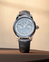 Longines Master Collection Chrono Monopusher 41mm Blue Dial Men's Watch L29604932