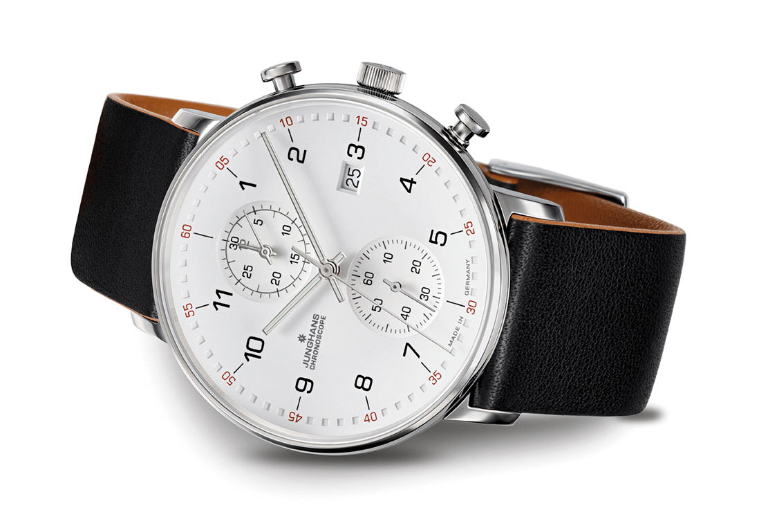 Junghans FORM C 40mm Matt Silver Dial Men's Watch 41/4771.00