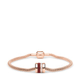 BERING Classic Polished/Brushed Rose Gold 31mm Red Sunray Women's Watch 14531-363G
