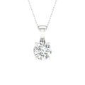 0.50 Carat Lab Grown Diamond Solitaire Pendant