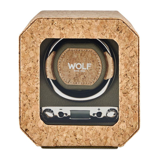 WOLF Cortica Single Watch Winder II Cork 668162