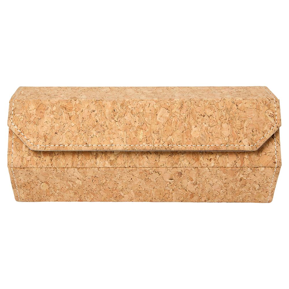 WOLF Cortica Triple Hexagon Watch Roll With Capsule Cork 668361