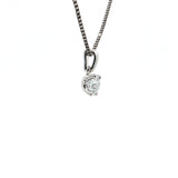0.50 Carat Lab Grown Diamond Solitaire Pendant