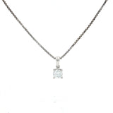 0.50 Carat Lab Grown Diamond Solitaire Pendant