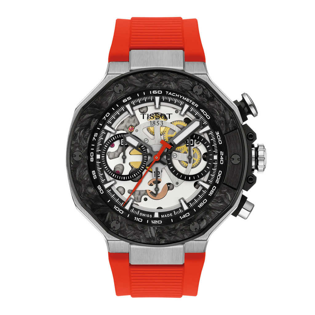 Tissot T-Race MotoGP 2026 45mm Transparent Dial Men's Watch
