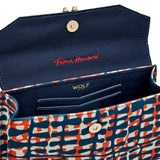 WOLF Evie Large Bag Funky Town Navy 735317