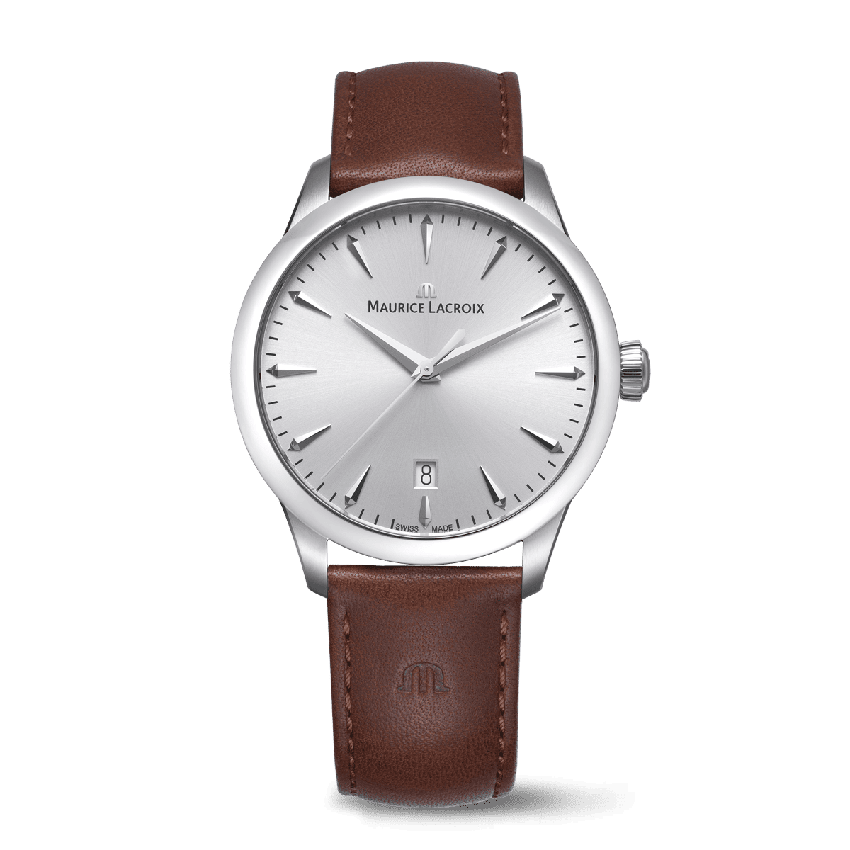 Maurice Lacroix 1975 Quartz 39mm Silver Dial Men's Watch 751007-SS001-130-3