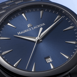 Maurice Lacroix 1975 Quartz 39mm Blue Dial Men's Watch 751007-SS002-430-1