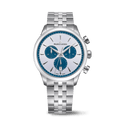 Maurice Lacroix 1975 Quartz Chronograph 40mm Silver Dial Men's Watch 751038-SS002-131-1