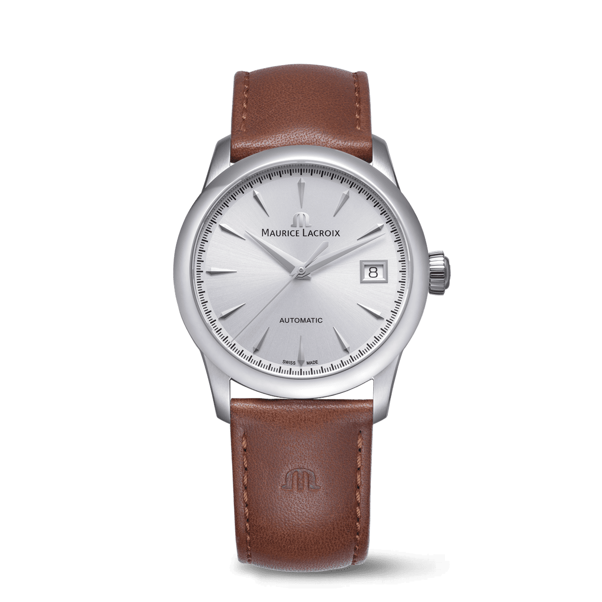 Maurice Lacroix 1975 Automatic 36mm Silver Dial Men's Watch 756007-SS001-130-3