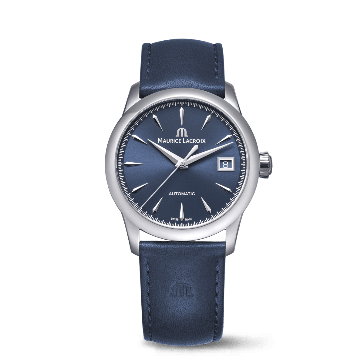 Maurice Lacroix 1975 Automatic 36mm Blue Dial Men's Watch 756007-SS001-430-4