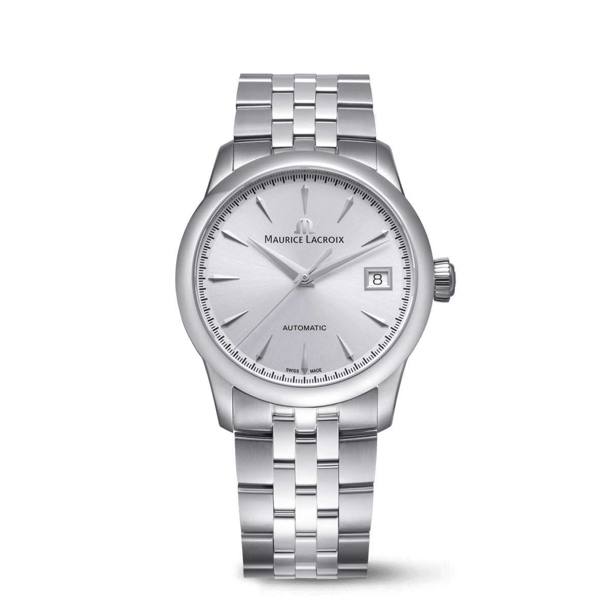 Maurice Lacroix 1975 Automatic 36mm Silver Dial Men's Watch 756007-SS002-130-1