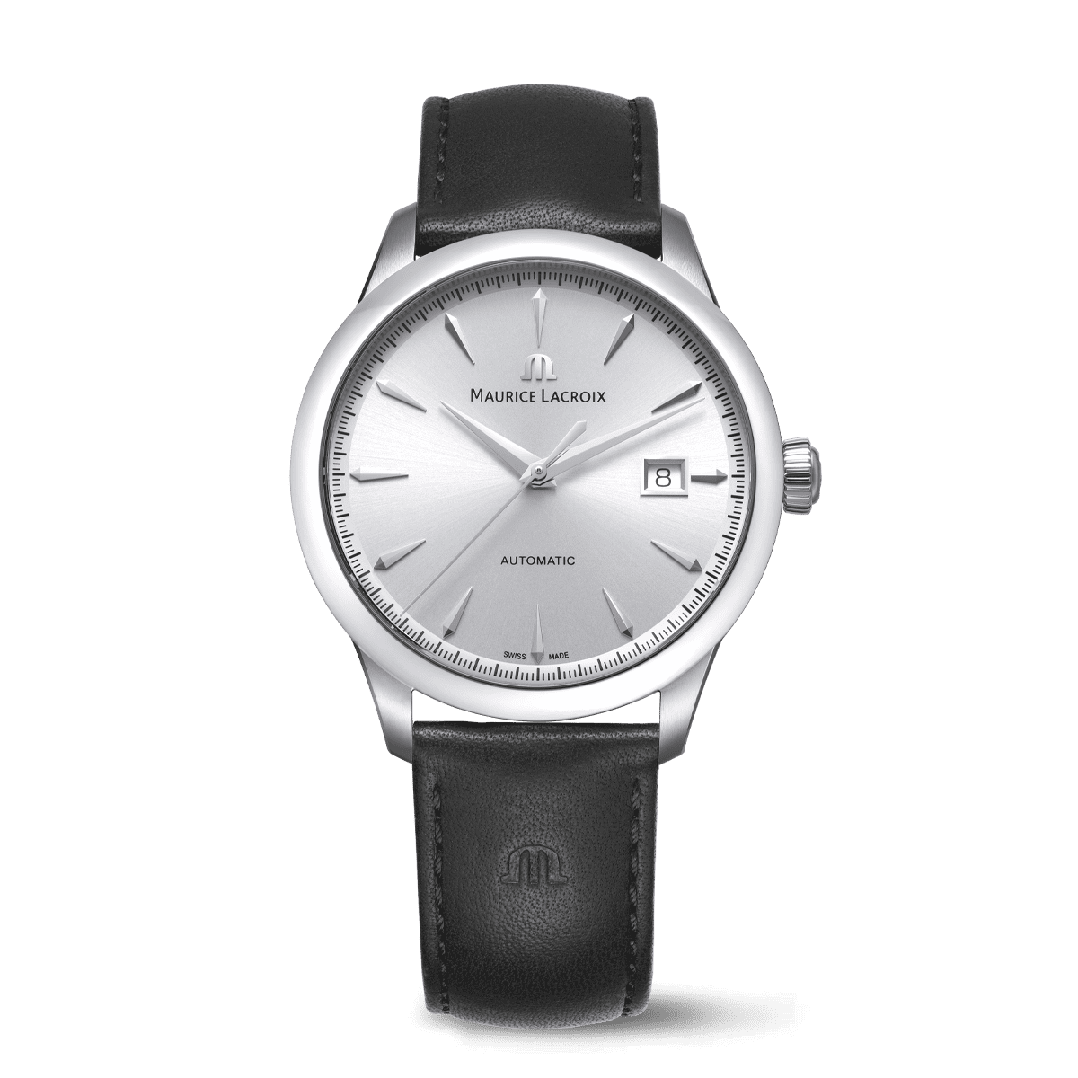 Maurice Lacroix 1975 Automatic 40mm Silver Dial Men's Watch 756008-SS001-130-2