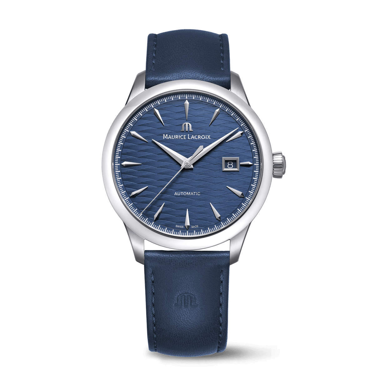 Maurice Lacroix 1975 Automatic Vagues Du Jura 40mm Blue Dial Men's Watch 756108-SS001-430-4