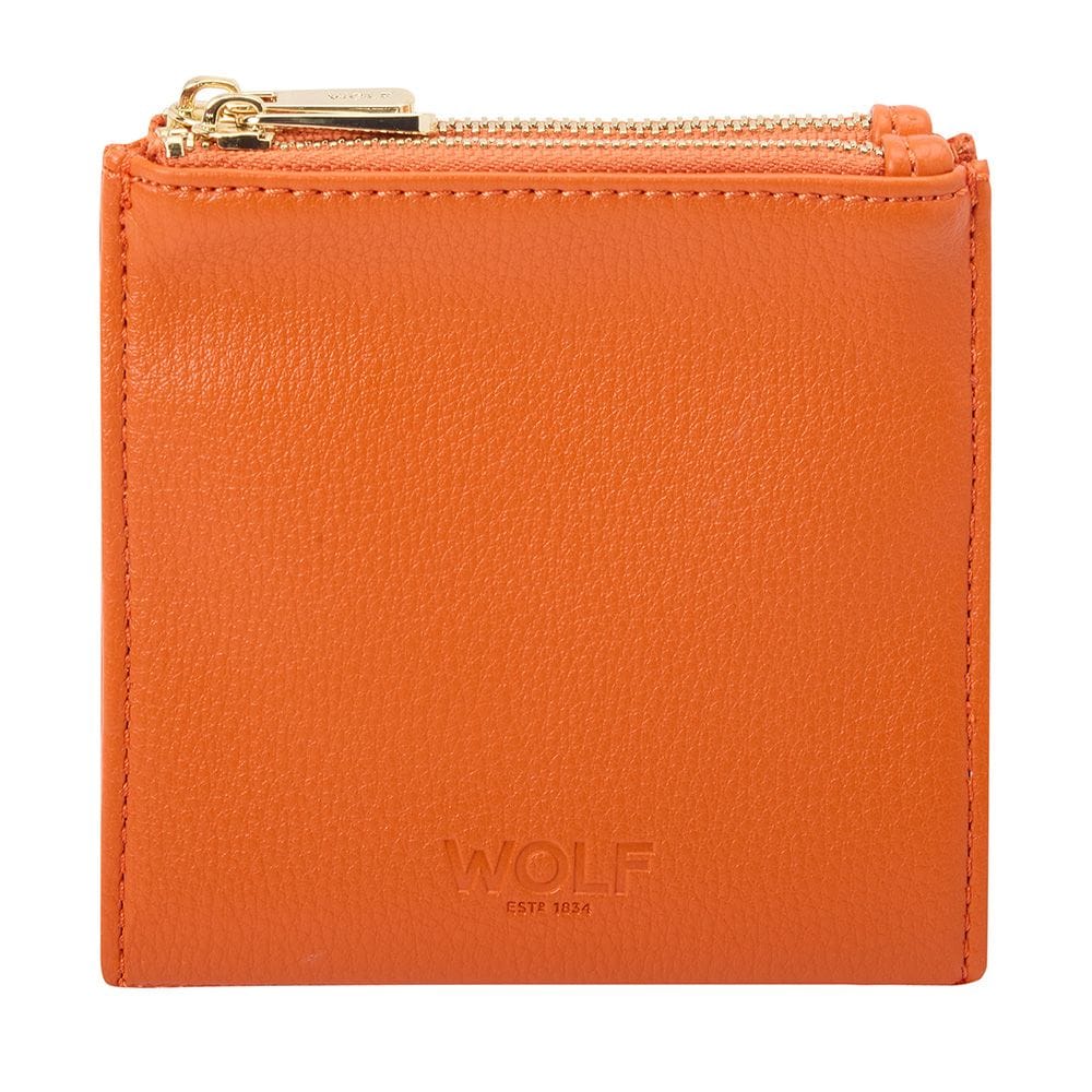 WOLF Maria Set of 3 Zip Jewellery Pouches White/Navy/Tangerine 766600
