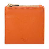 WOLF Maria Set of 3 Zip Jewellery Pouches White/Navy/Tangerine 766600