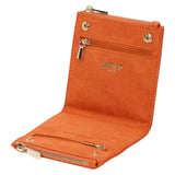 WOLF Maria Set of 3 Zip Jewellery Pouches White/Navy/Tangerine 766600