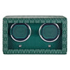 WOLF Signature Double Watch Winder Green 770230