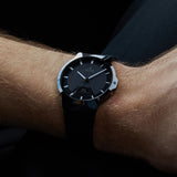 Junghans Force Mega Solar 40.4mm Black Dial Men's Watch 18/1000.00
