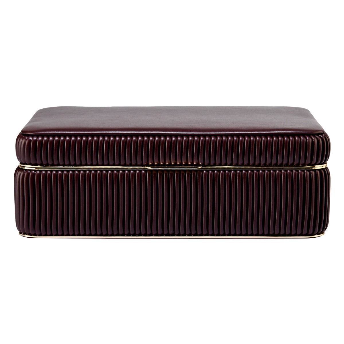 WOLF Bella Medium Jewellery Box Bordeaux 781026