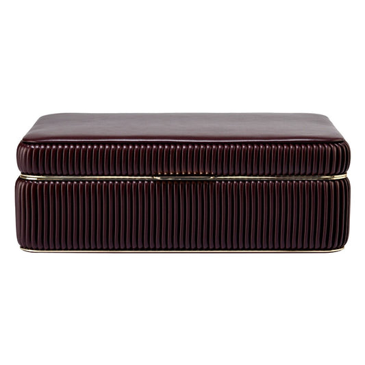 WOLF Bella Medium Jewellery Box Bordeaux 781026
