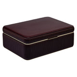 WOLF Bella Medium Jewellery Box Bordeaux 781026