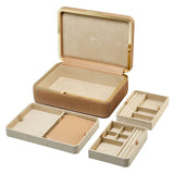 WOLF Bella Medium Jewellery Box Mocha 781029