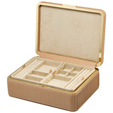 WOLF Bella Medium Jewellery Box Mocha 781029