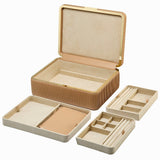 WOLF Bella Medium Jewellery Box Mocha 781029