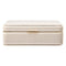 WOLF Bella Medium Jewellery Box Bone 781053